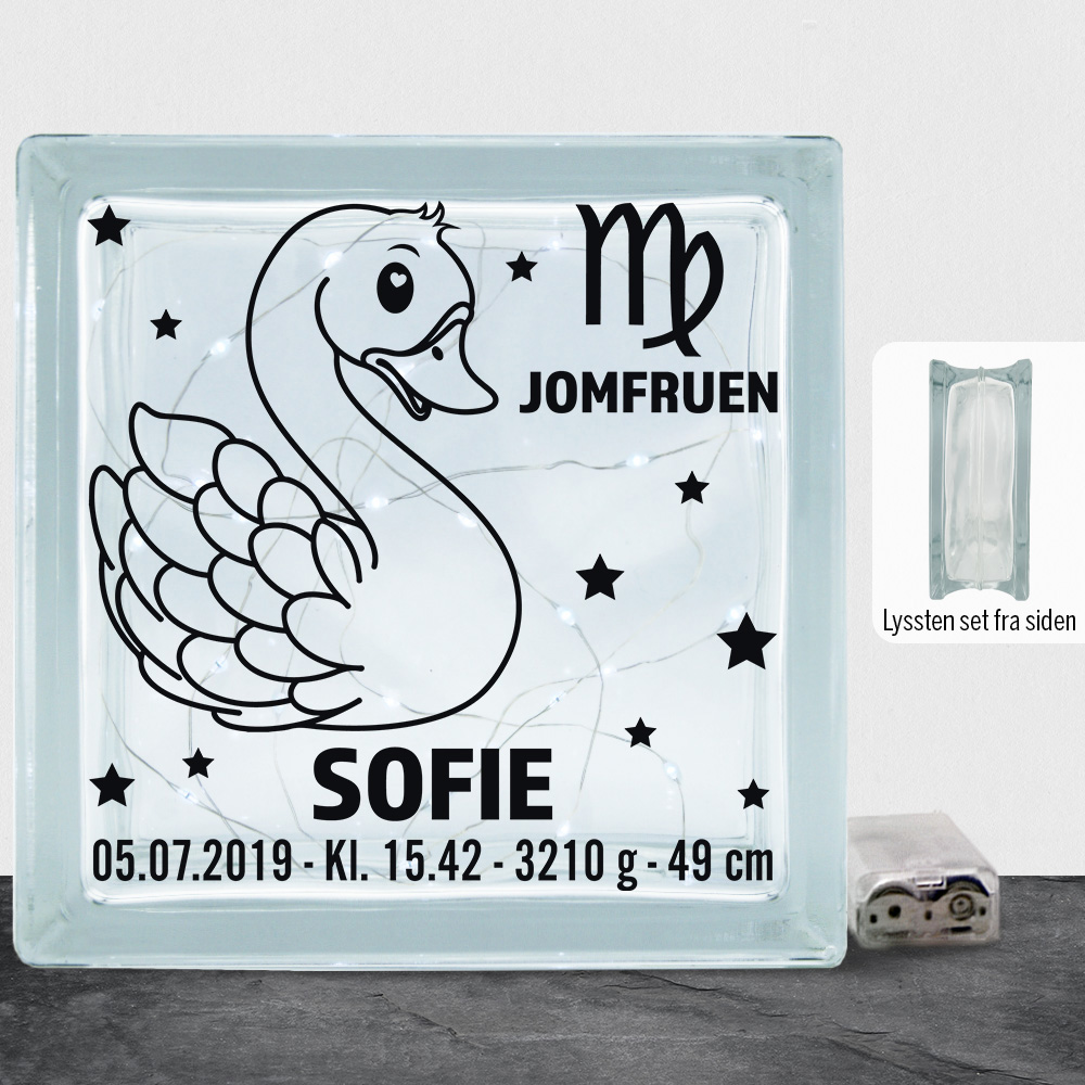 Stjernetegn design 2 - Jomfruen | Lyssten