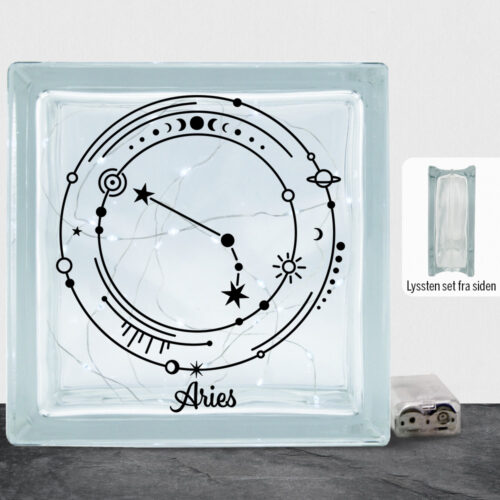 Stjernetegn "My Zodiac" - Aries (vædderen) | Lyssten