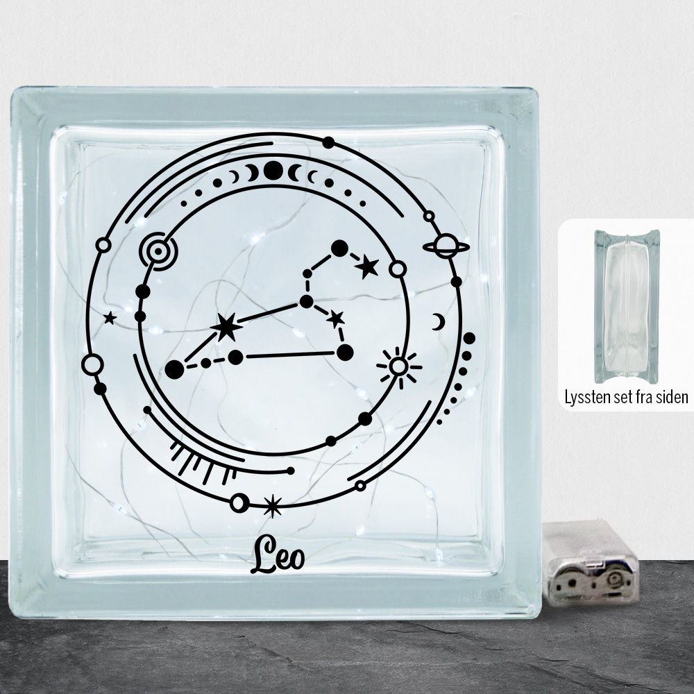 Stjernetegn "My Zodiac" - Leo (løven) | Lyssten