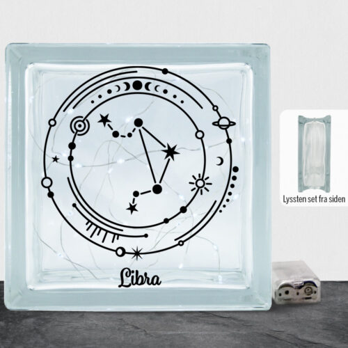 Stjernetegn "My Zodiac" - Libra (vægten) | Lyssten