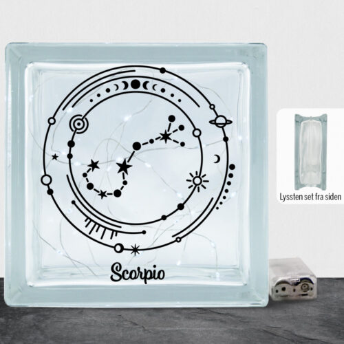 Stjernetegn "My Zodiac" - Scorpio (skorpionen) | Lyssten