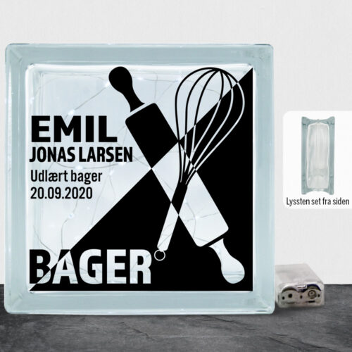 Udlært bager design 1 | Lyssten