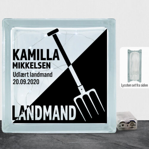 Udlært landmand design 1 | Lyssten