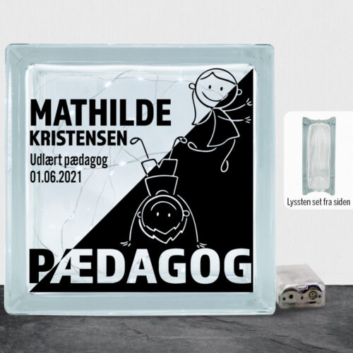 Udlært pædagog design 1 | Lyssten