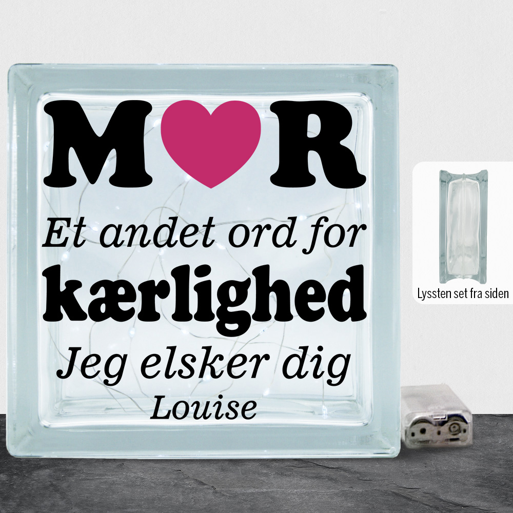 Mor et andet ord for kærlighed... | Lyssten