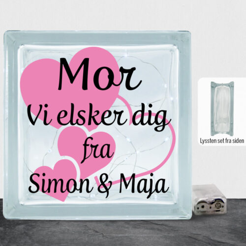 Alternative view of Mor jeg elsker dig m. hjerter | Lyssten