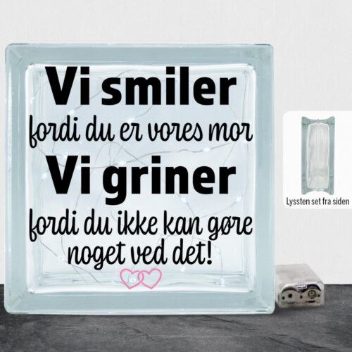 Alternative view of Jeg smiler fordi du er min mor... | Lyssten