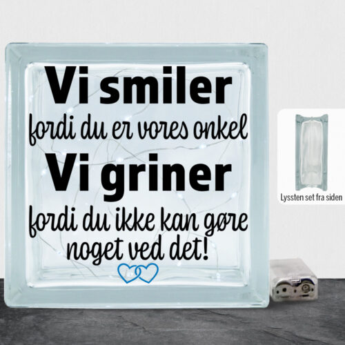 Jeg smiler fordi du er min onkel... | Lyssten - Image 2