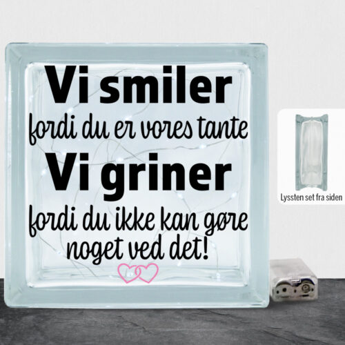 Jeg smiler fordi du er min tante... | Lyssten - Image 2