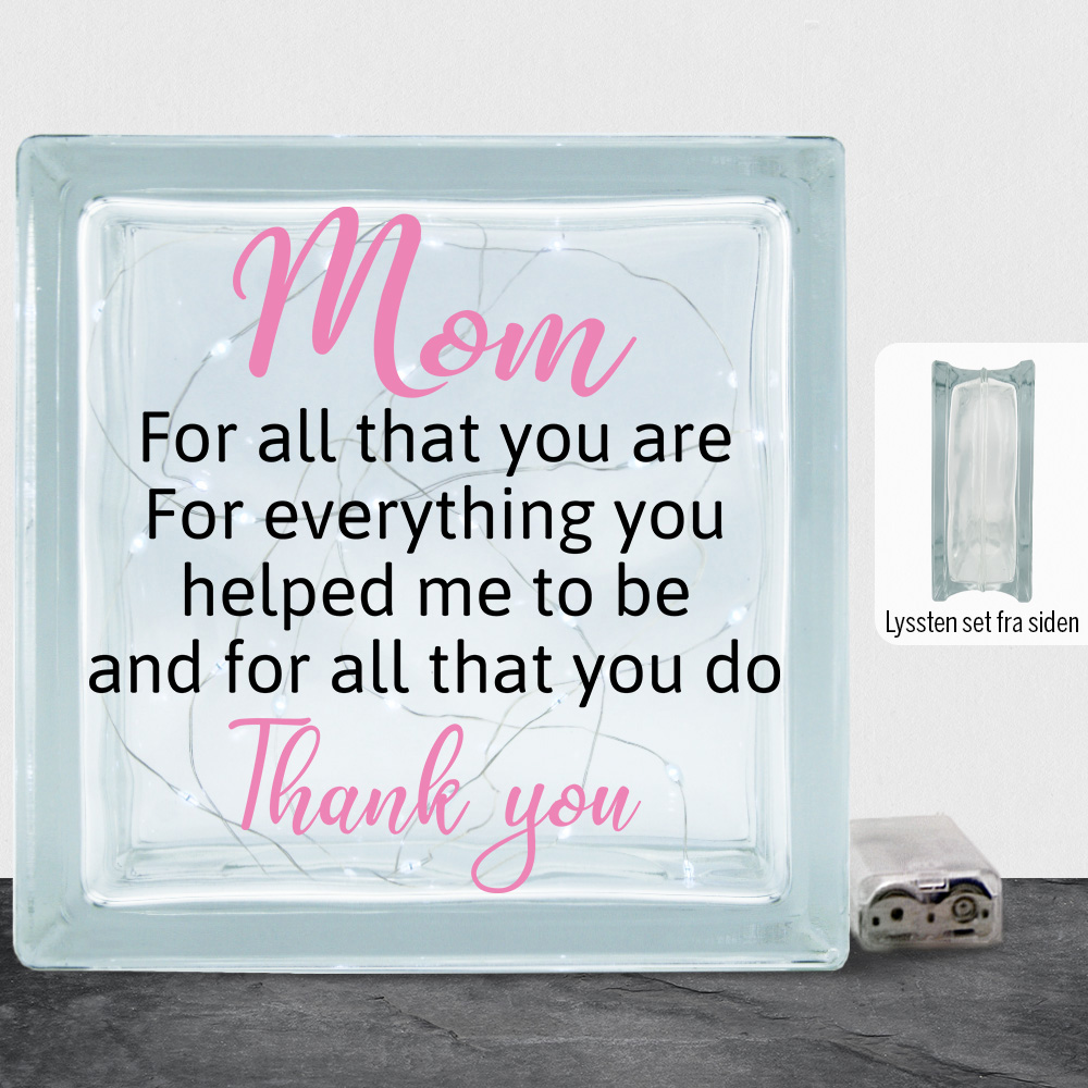 Mom thank you... | Lyssten