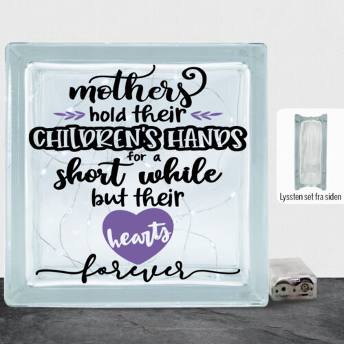Mothers hold their children's hands... | Lyssten