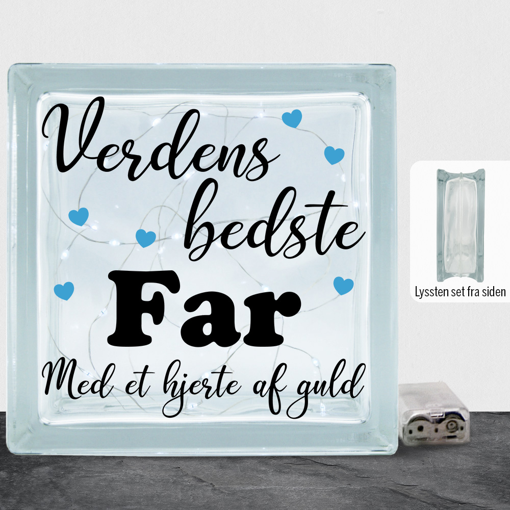 Verdens bedste far - design 1 | Lyssten