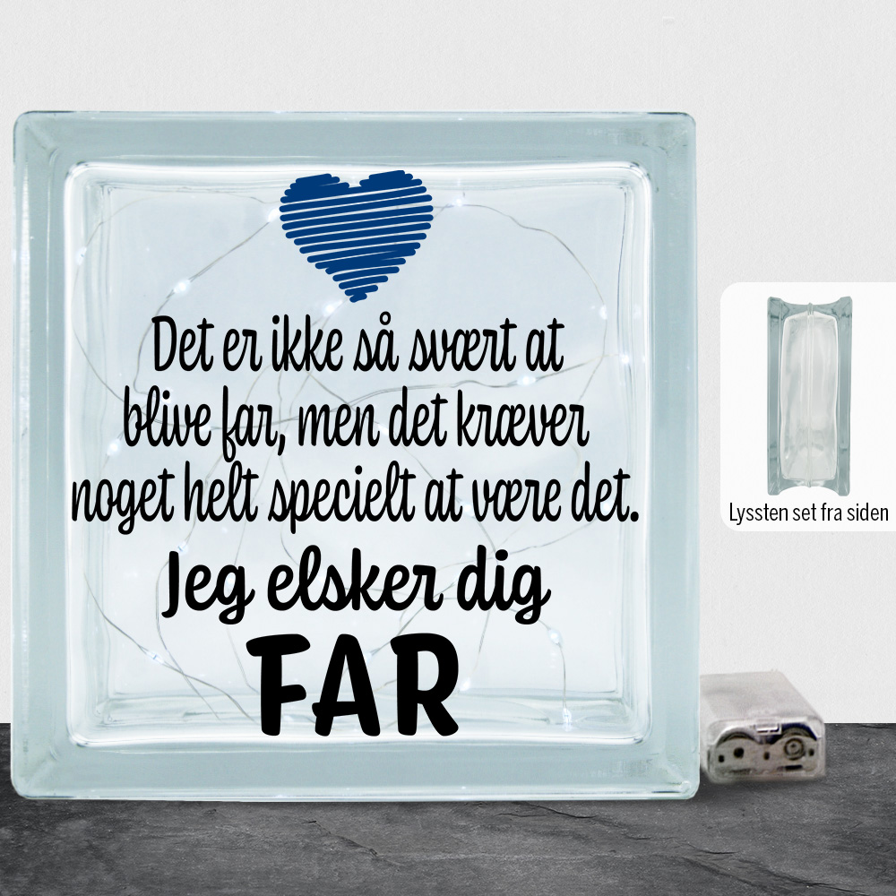 Det er ikke så svært at blive far... | Lyssten