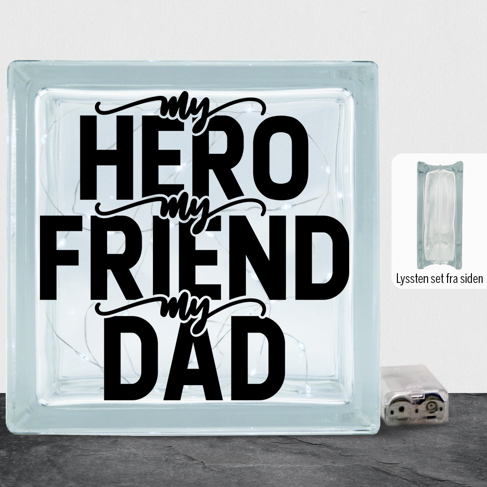 My hero, my friend, my dad | Lyssten