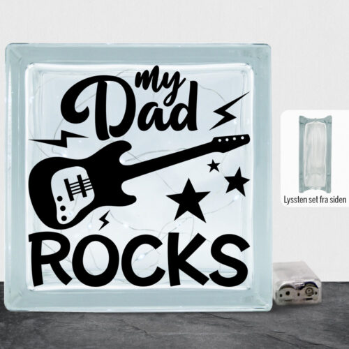 My dad rocks - design 2 | Lyssten