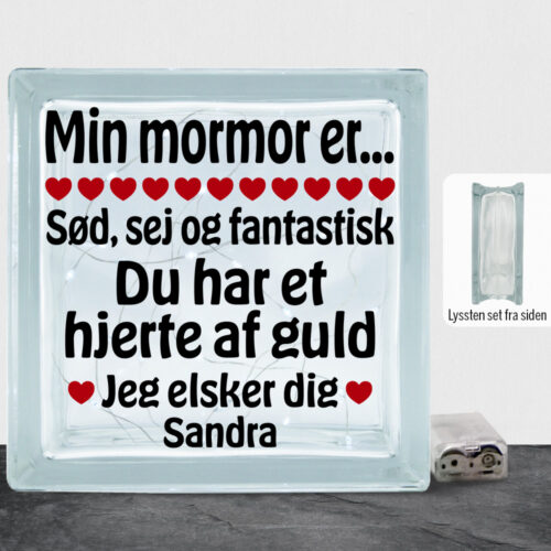 Min mormor er sød, sej og fantastisk... | Lyssten