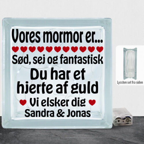 Min mormor er sød, sej og fantastisk... | Lyssten - Image 2