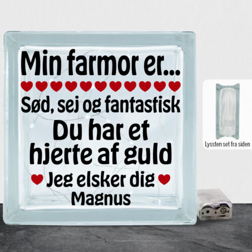Min farmor er sød, sej og fantastisk... | Lyssten