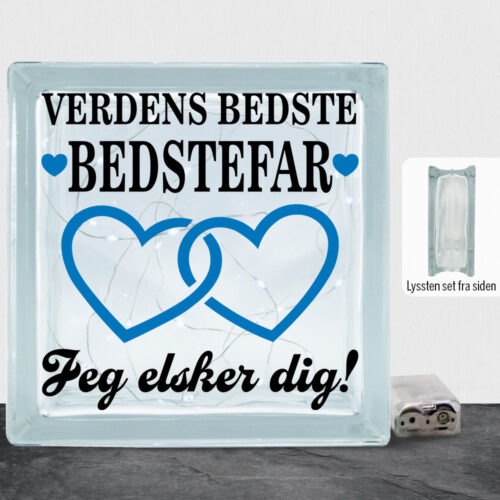 Verdens bedste bedstefar - design 2 | Lyssten