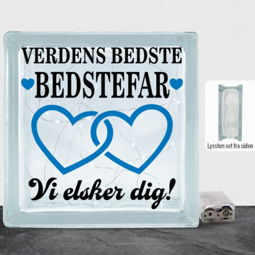 Verdens bedste bedstefar - design 2 | Lyssten - Image 2