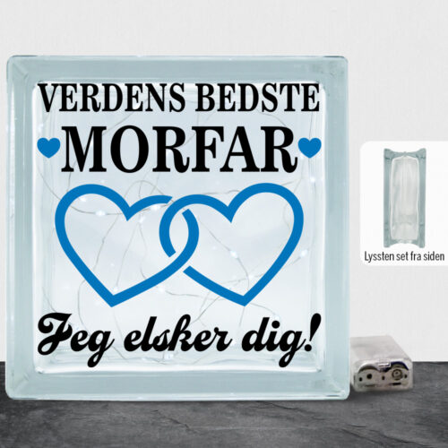 Verdens bedste morfar - design 2 | Lyssten