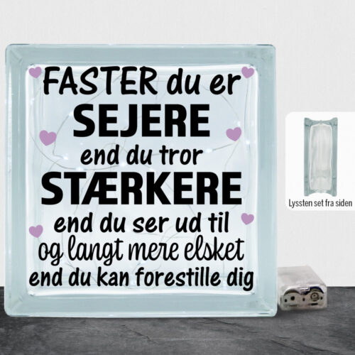 Faster du er sejere end du tror - design 1 | Lyssten