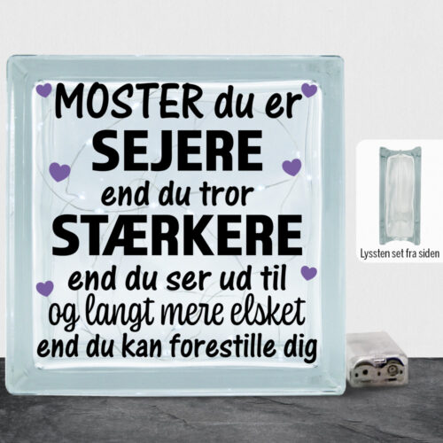 Moster du er sejere end du tror - design 1 | Lyssten