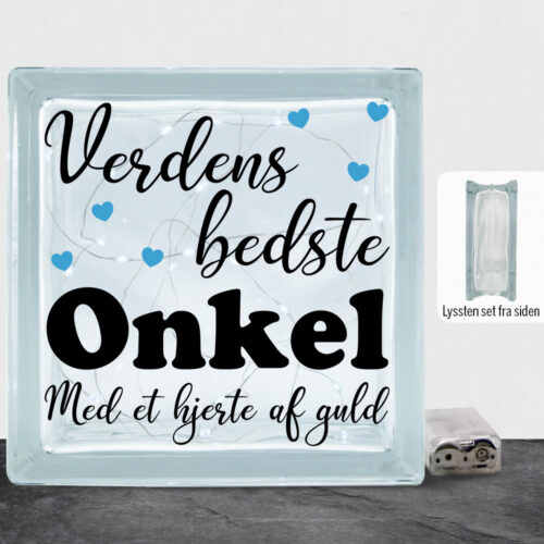 Verdens bedste onkel - design 1 | Lyssten