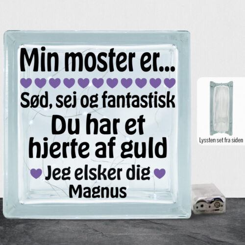 Min moster er sød, sej og fantastisk... | Lyssten