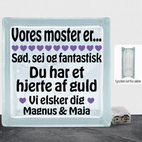 Min moster er sød, sej og fantastisk... | Lyssten - Image 2