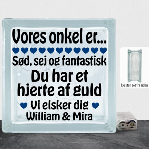 Alternative view of Min onkel er sød, sej og fantastisk... | Lyssten