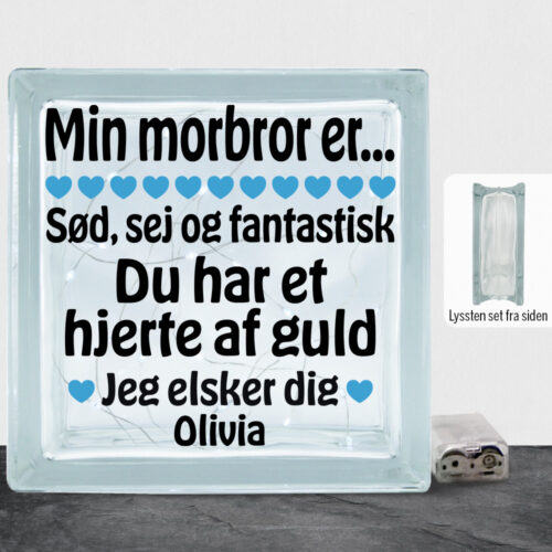 Min morbror er sød, sej og fantastisk... | Lyssten