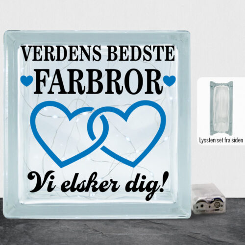 Verdens bedste farbror - design 2 | Lyssten - Image 2
