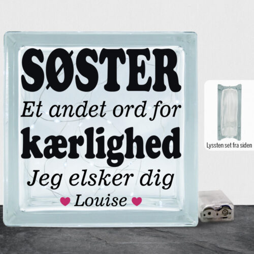 Søster et andet ord for kærlighed... | Lyssten