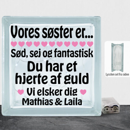 Alternative view of Min søster er sød, sej og fantastisk... | Lyssten