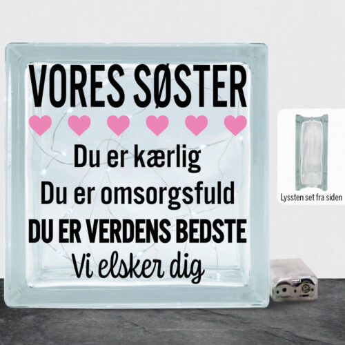 Alternative view of Min søster er verdens bedste | Lyssten