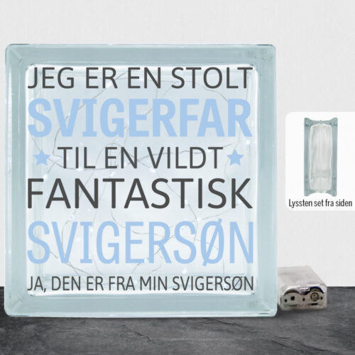 Jeg er en stolt svigerfar... - svigersøn | Lyssten