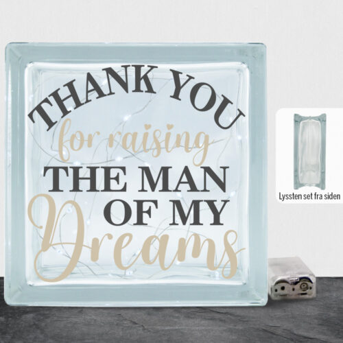 Thank you for raising the man of my dreams | Lyssten