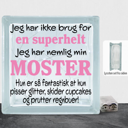 Jeg har ikke brug for en superhelt... - moster | Lyssten