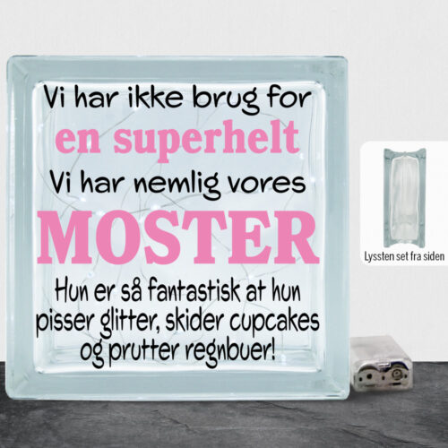 Alternative view of Jeg har ikke brug for en superhelt... - moster | Lyssten