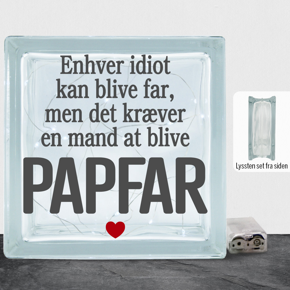 Enhver idiot kan blive far... (papfar) | Lyssten