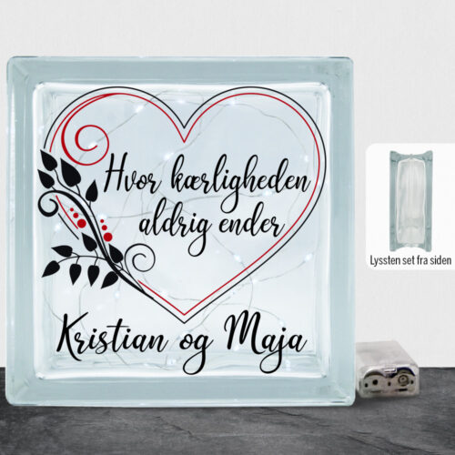 Decor hjerte design 1 | Lyssten