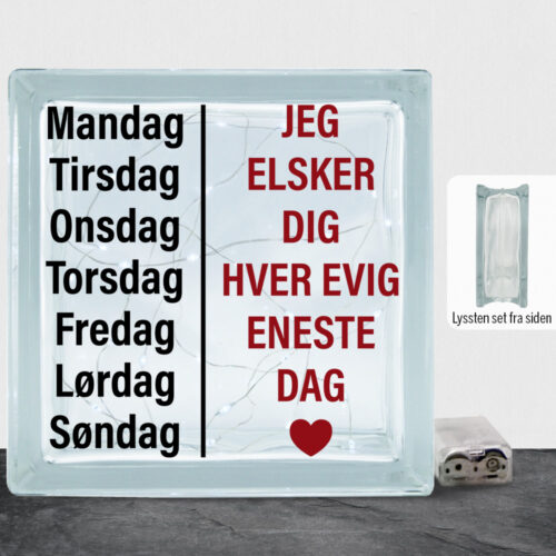 Jeg elsker dig hver evig eneste dag | Lyssten