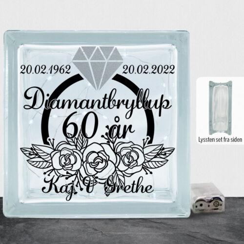 Diamantbryllup 60 år #1 | Lyssten