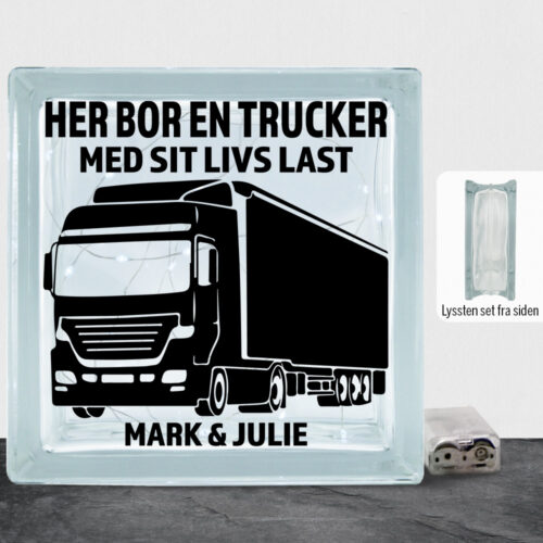 Her bor en trucker design 1 | Lyssten