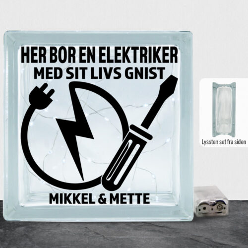 Her bor en elektriker design 1 | Lyssten