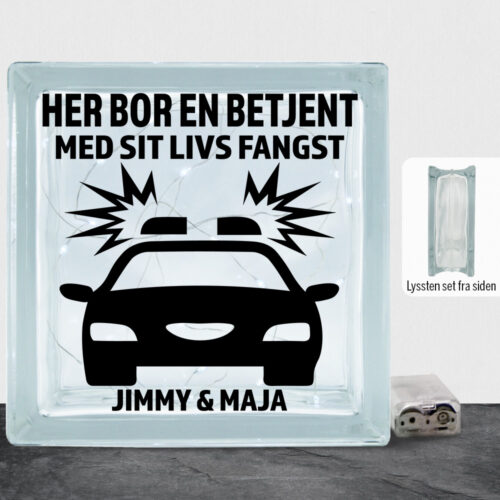 Her bor en betjent design 1 | Lyssten