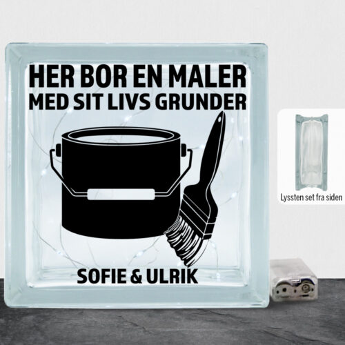 Her bor en maler design 2 | Lyssten