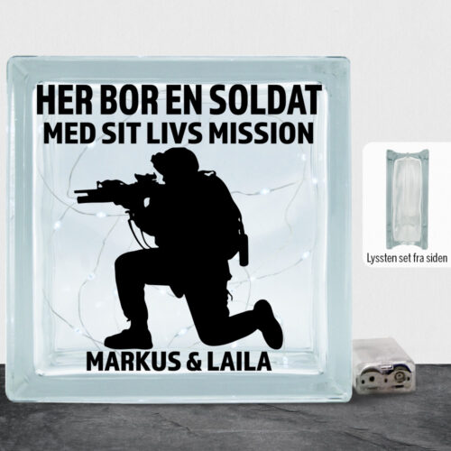 Her bor en soldat design 1 | Lyssten