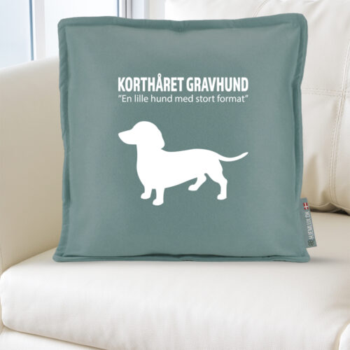 Simply Pets Korthåret Gravhund | Pyntepude i filt - Image 2